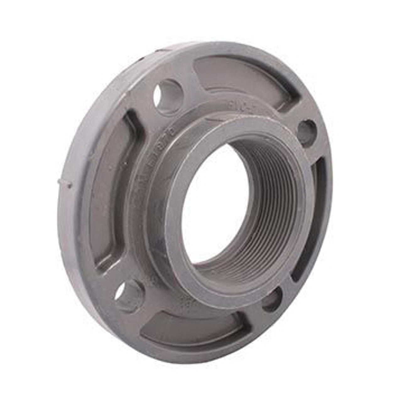 Flange, Flange, NPT End, SCH 80, PVC