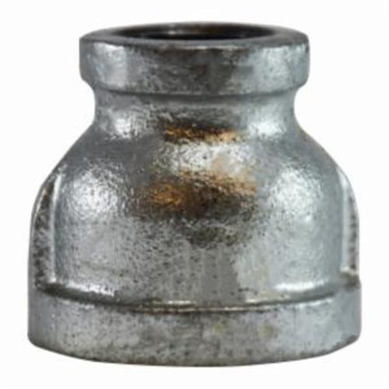 Reducer Coupling, -20 to 350 deg F, Coupling, FNPT End, Class 150, 150 lb, Hot Dipped Galvanized, 3 x 2-1/2 in