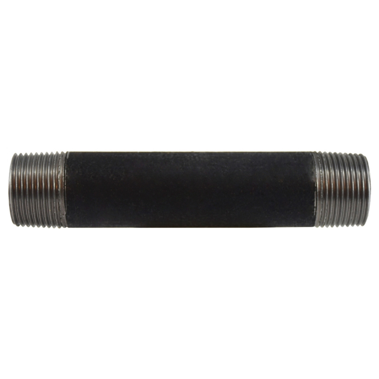 Pipe Nipple, 1 in-11-1/2, NPT End, SCH 80, 850 psi, -200 to 150 deg F, Welded, Grade B Steel, Black Oxide