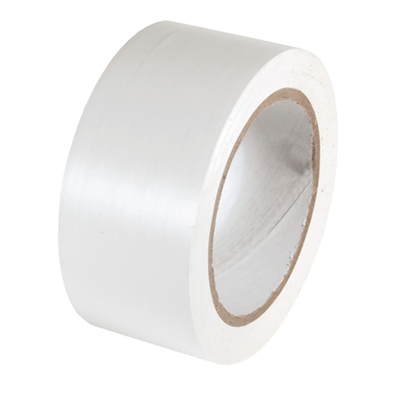 Marking Tape, Aisle, 108 ft Lg, 2 in Wd, 6 mil Thk, Solid, Polyvinyl Chloride,  Vinyl Adhesive