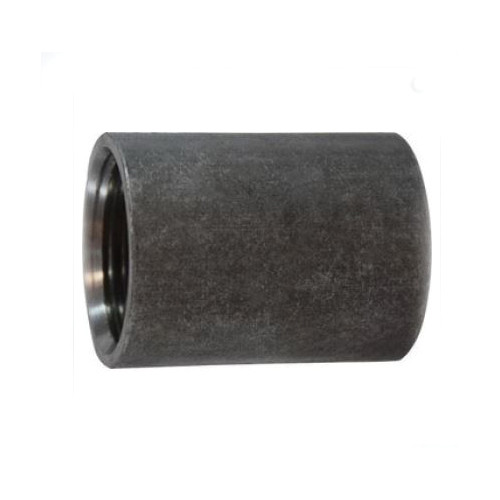 Merchant Coupling, Pipe, NPT End, SCH 40/80, Steel, Black Oxide, Black, Import