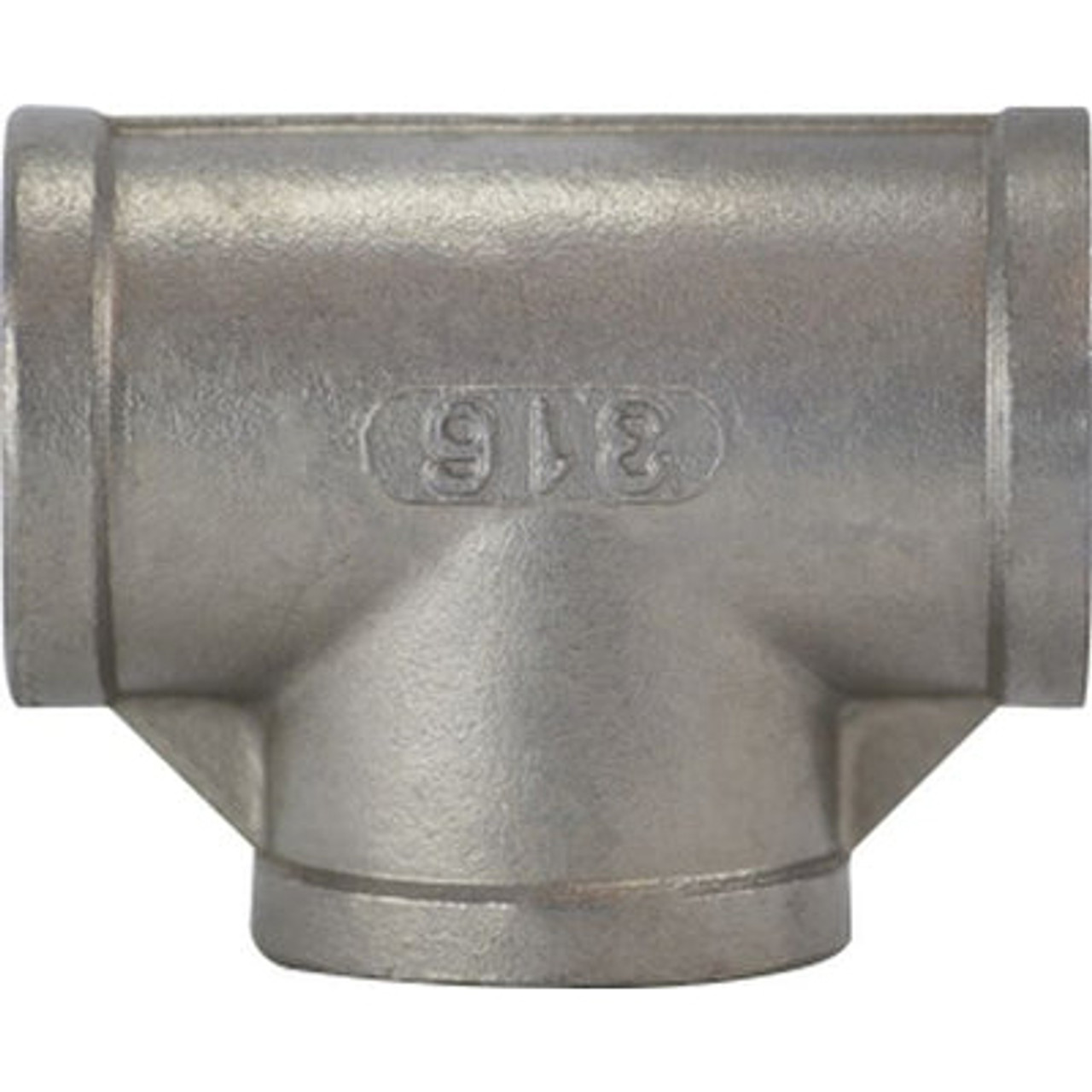 Tee, Tee, FNPT End, Class 150, 150 lb, 316 Stainless Steel, Corrosion Resistance Chromium-Nickel Tee, Tee, FNPT End, Class 150, 150 lb, 316 Stainless Steel, Corrosion Resistance Chromium-Nickel