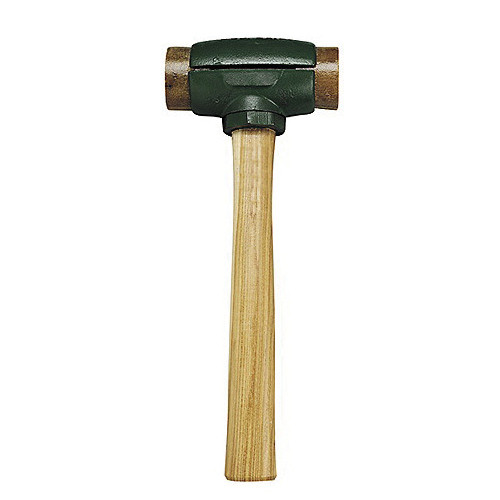 Split Head Hammer, Rawhide Face, Wood Handle