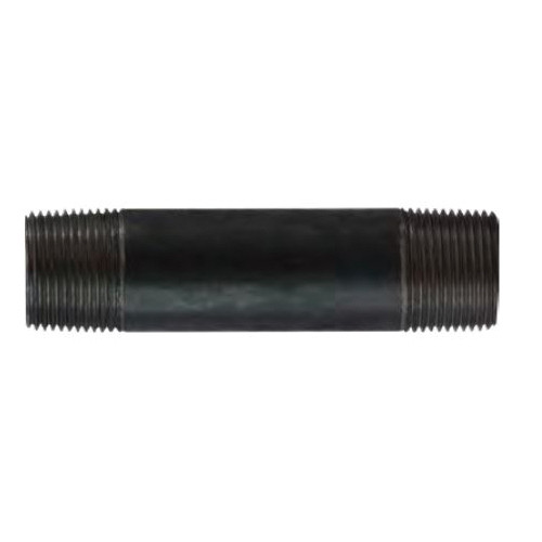 Pipe Nipple, Extra Heavy,  Standard, 1 in, NPT End, SCH 40, 700 psi, -200 to 150 deg F, Seamless,  Welded