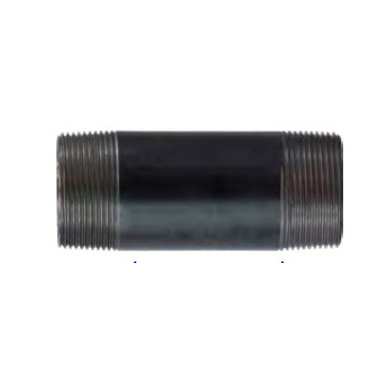 Pipe Nipple, Extra Heavy,  Standard, 1-1/2 in, NPT End, SCH 40, 1300 psi, -200 to 150 deg F, Grade B Steel