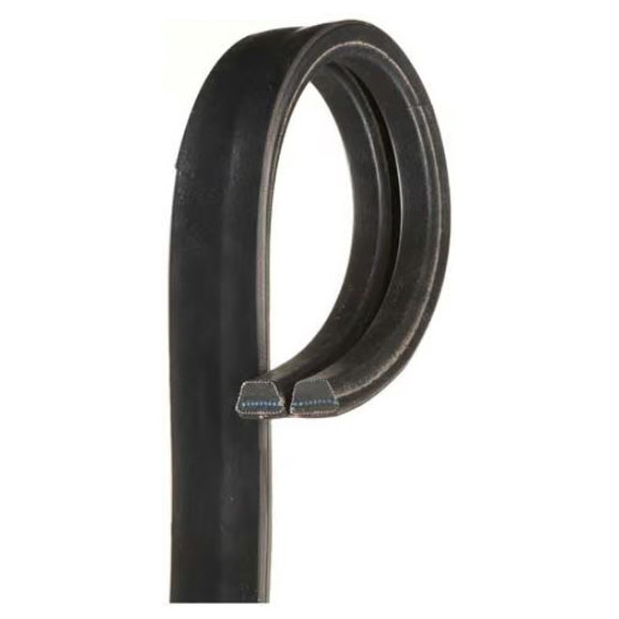 GATES V-Belt, 5/B Section Banded,  Heavy Duty, B Section, 0.656 in Wd Top, 13/32 in Thk, 5 -Rib, -22 to 140 deg F