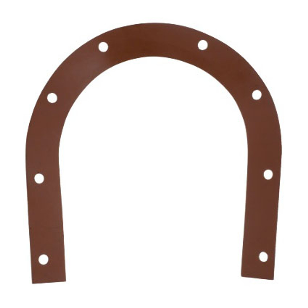 Flanged Gasket, Flange, Rubber, Red