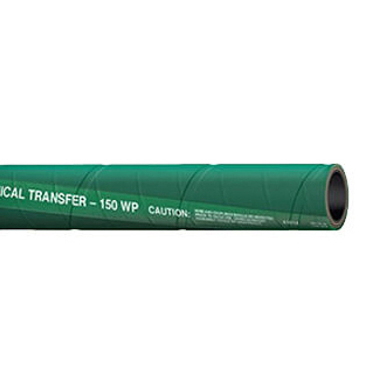 CONTITECH Chemical Transfer Hose, 100 ft Lg, 150 psi Working, -25 to 150 deg F, Wrapped, Green, Import