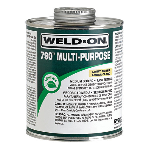 Cement, Multi-Purpose, Suitable For PVC and CPVC Pipe, Ketone, Fast Setting