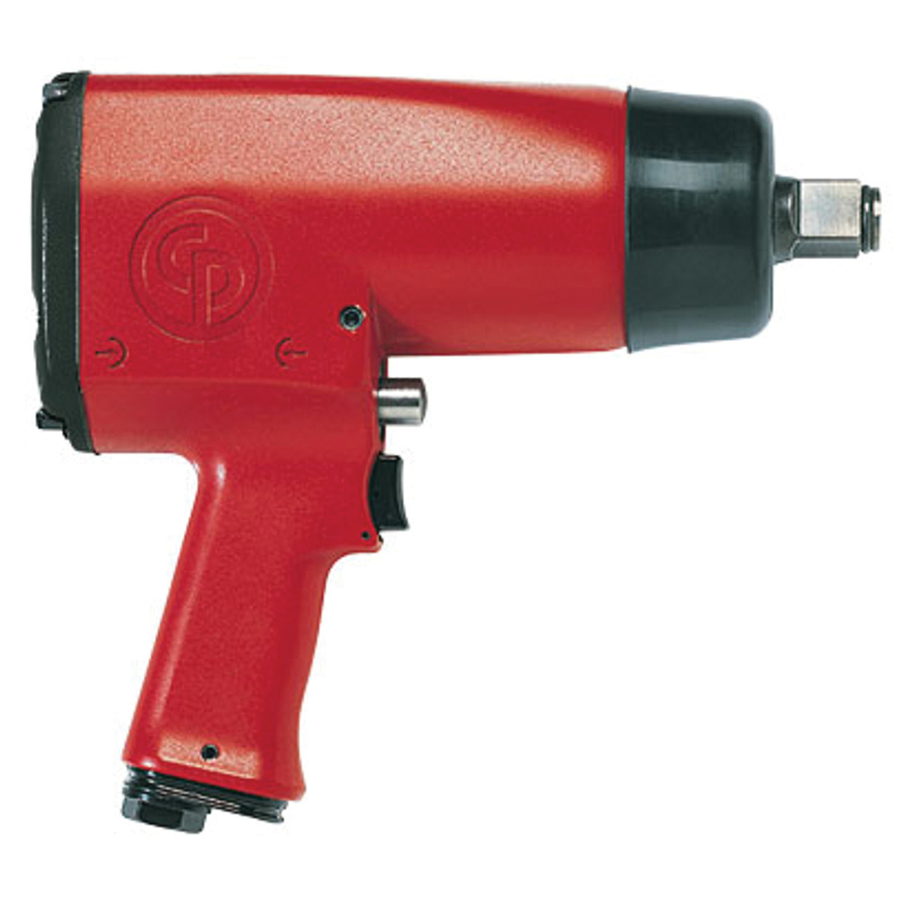 Impact Wrench, Tool, Pneumatic, Square Drive, 900 BPM, 1356 N/m Torque, 5500 rpm, 6.3 bar Air, Pistol Grip
