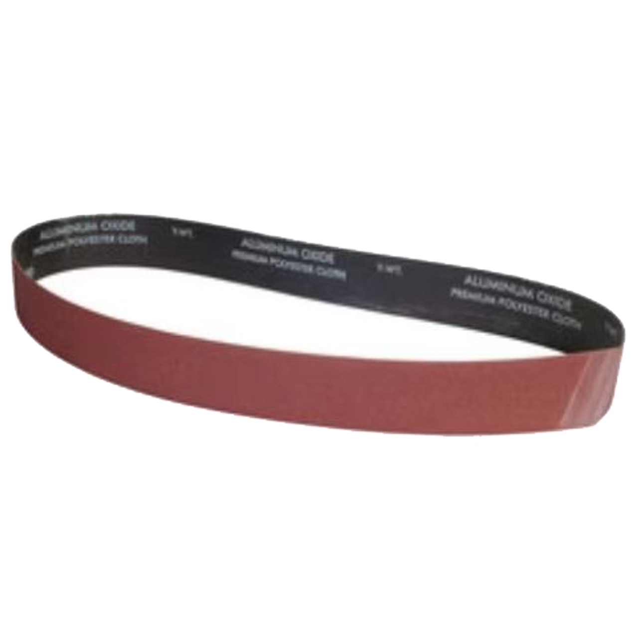 CARBORUNDUM Stationary Belt, 48 in Lg Belt, 2 in Wd Belt, Aluminium Oxide Resin Cloth Backing CARBORUNDUM Stationary Belt, 48 in Lg Belt, 2 in Wd Belt, Aluminium Oxide Resin Cloth Backing