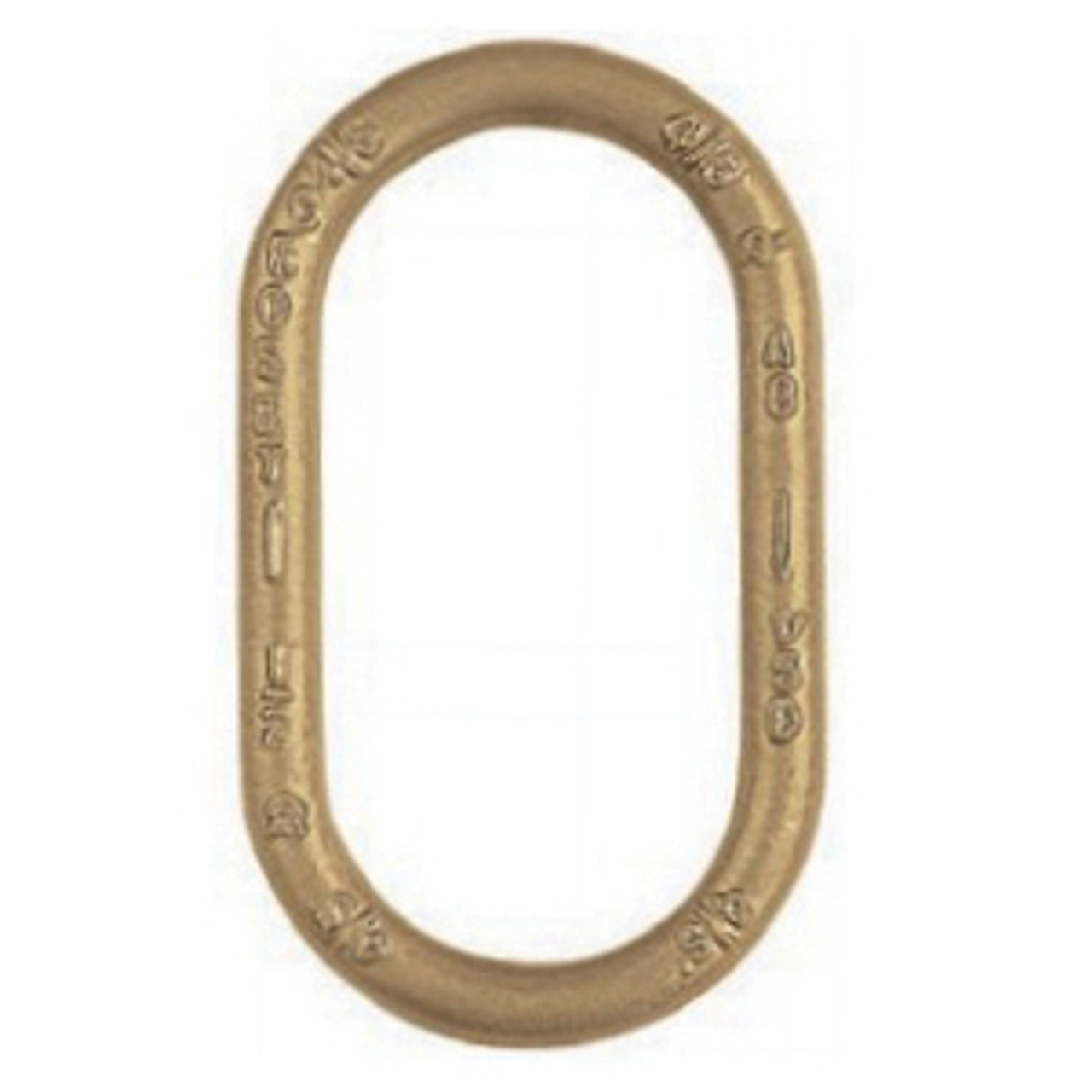 Master Link, 100, Oblong/Oval Shape, Alloy Steel, Self Colored