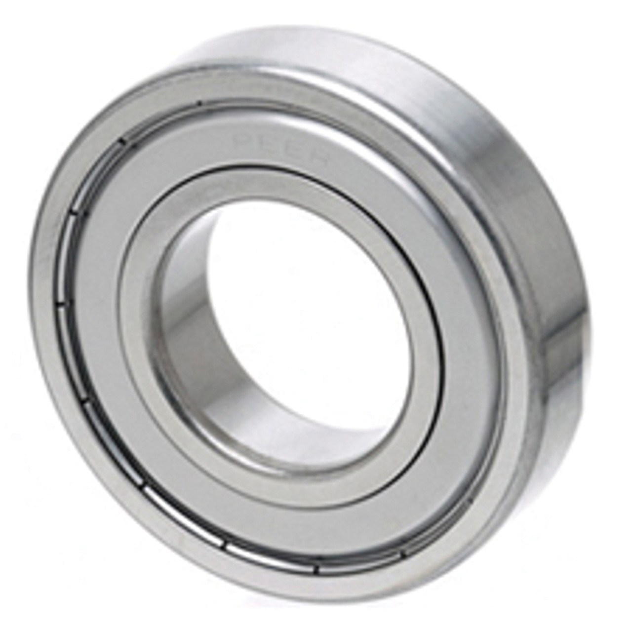Deep Groove Ball Bearing, Radial, 1 Row, Steel, Nitrile,  Polyacrylic,  Viton Seal, Steel Cage, Chrome