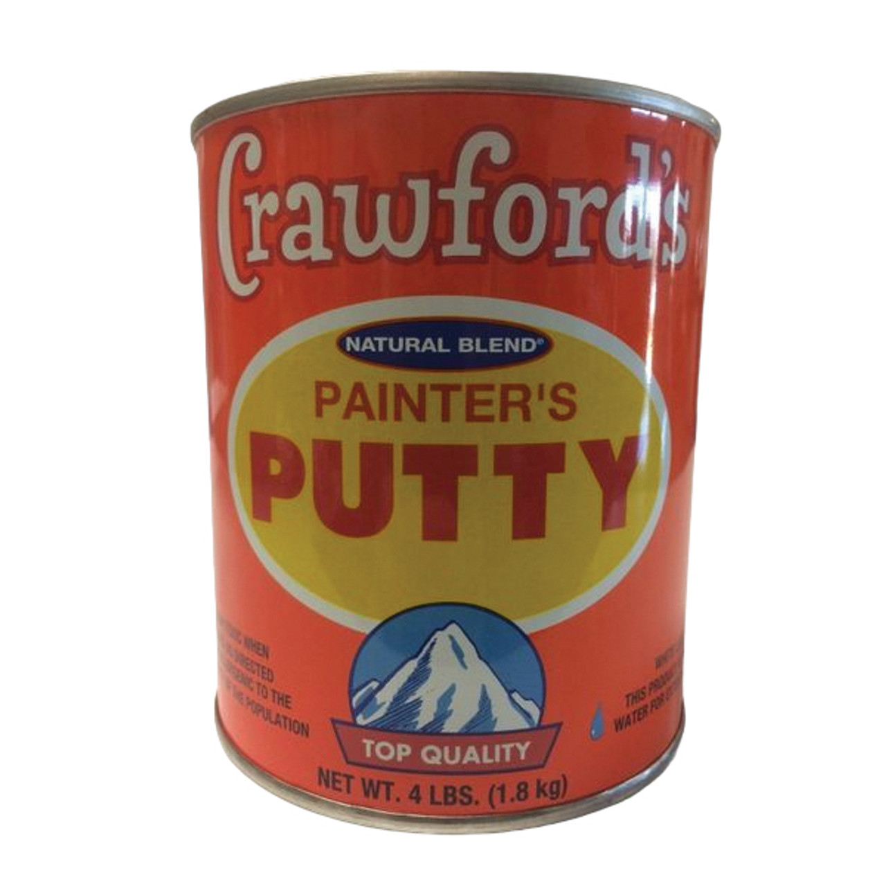 Putty, Can, Off-White,  Tan, 1 Specific Gravity, 113 deg C Flash, 0.005 VOC, Oil Base