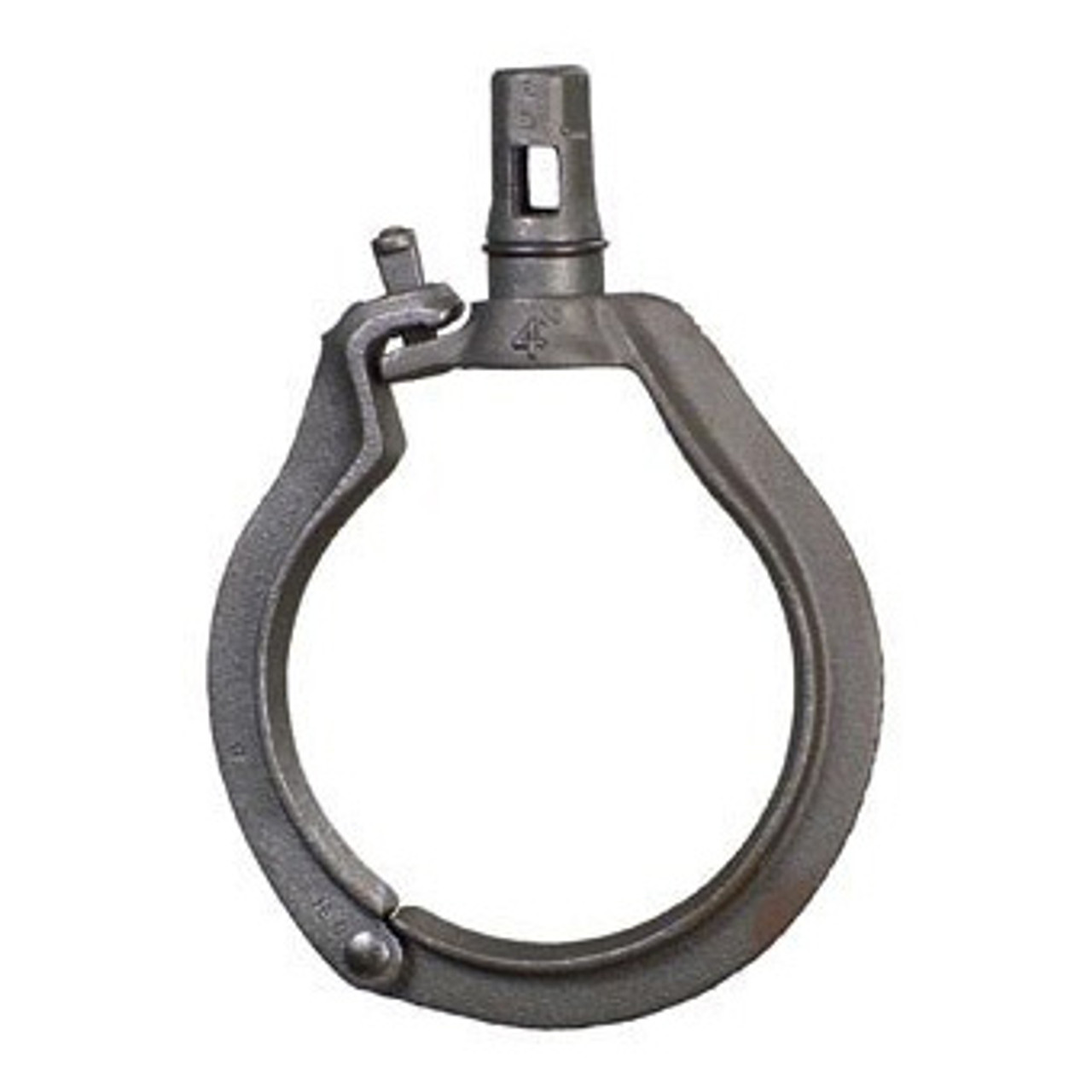 Pipe Hanger, Adjustable, 450 deg F, Suitable For Stationary Pipe Lines, Black, Plain,  Zinc Plated