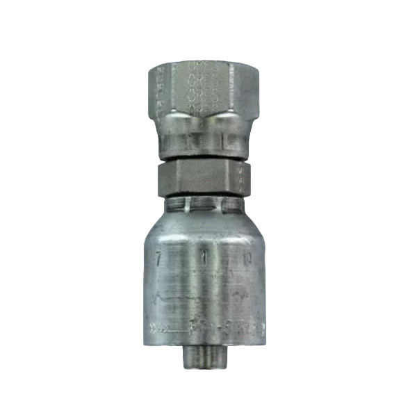 PARKER 71 Series Hydraulic Hose Fitting,Female Seal-Lok Swivel End,Steel,Domestic