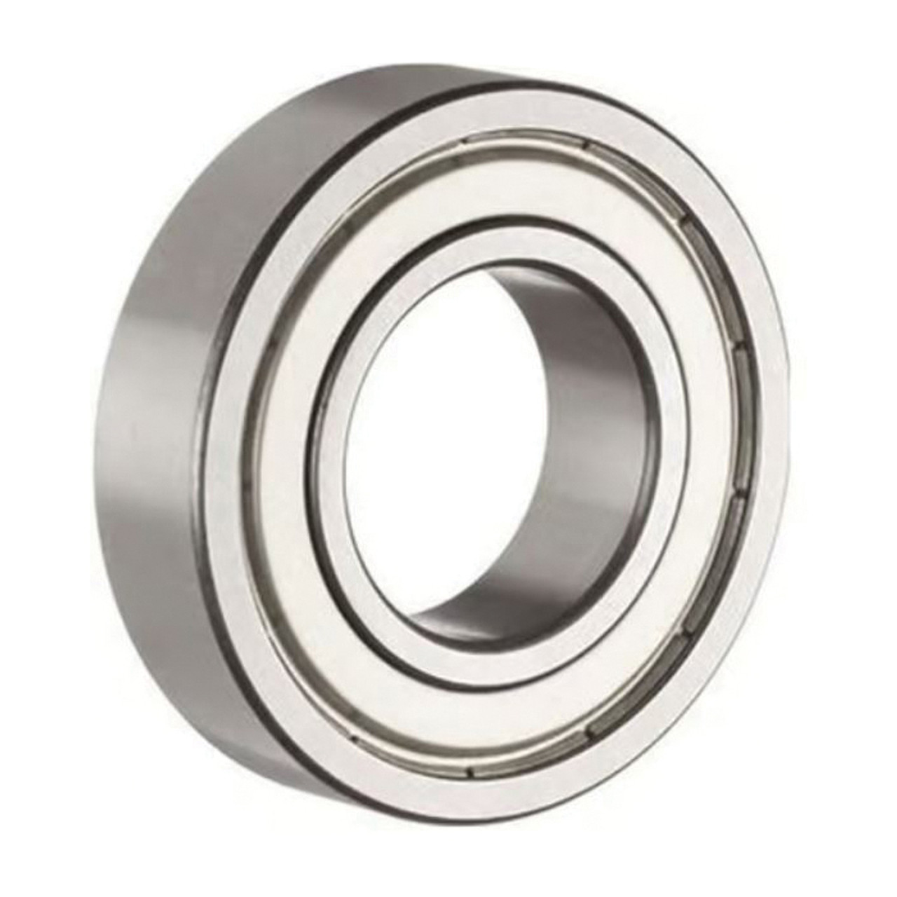 Deep Groove Ball Bearing, Radial, 1 Row, Steel, Nitrile,  Viton Seal, 52100 Steel Cage, Chrome