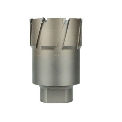 MILWAUKEE Steel Hawg Annular Cutter, Threaded Hole, 2 in Dp Cut, 3/4 in Shank, Morse Taper Shank, Carbide Cut Edge, Carbide