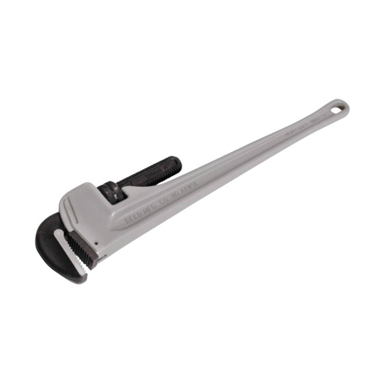 Straight Pipe Wrench, Heavy Duty, Hook and Heel Jaw, Alloy Steel Jaw, 180 deg Head, Standard, 1-1/2 to 6 in Straight Pipe Wrench, Heavy Duty, Hook and Heel Jaw, Alloy Steel Jaw, 180 deg Head, Standard, 1-1/2 to 6 in
