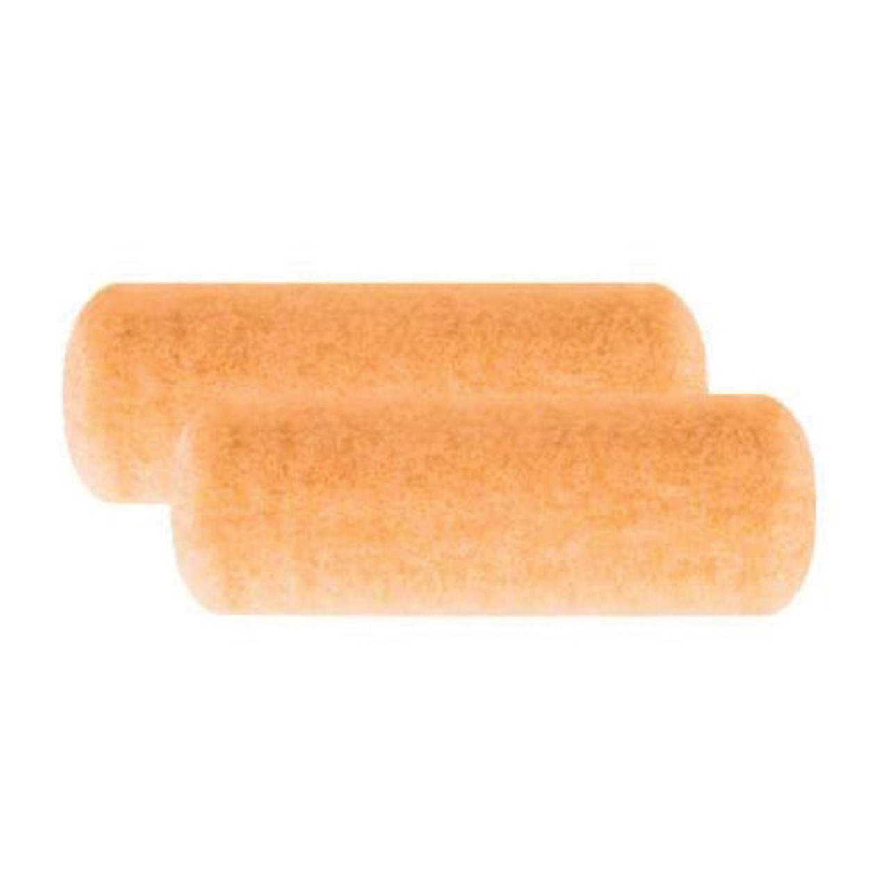Roller Cover, Paint, 3/4 in Nap, Rough Surface, Fabric, Golden Yellow