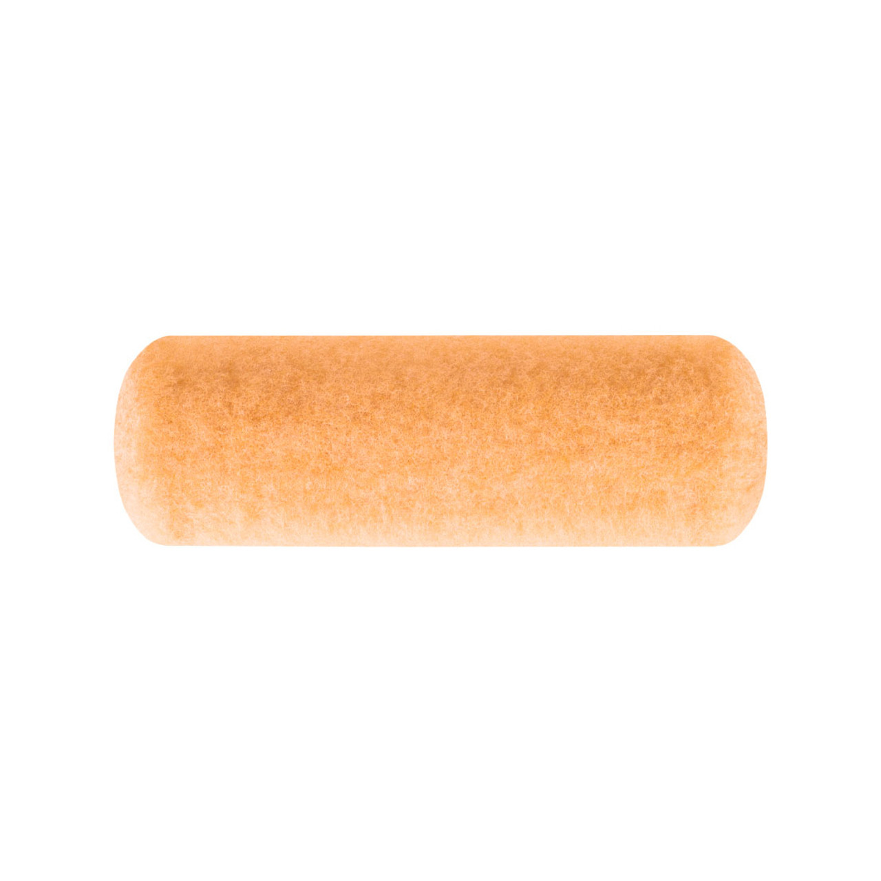 Paint Roller Cover, Standard Core, 1/2 in Nap, Semi-Rough Surface, Polypropylene, Golden Yellow