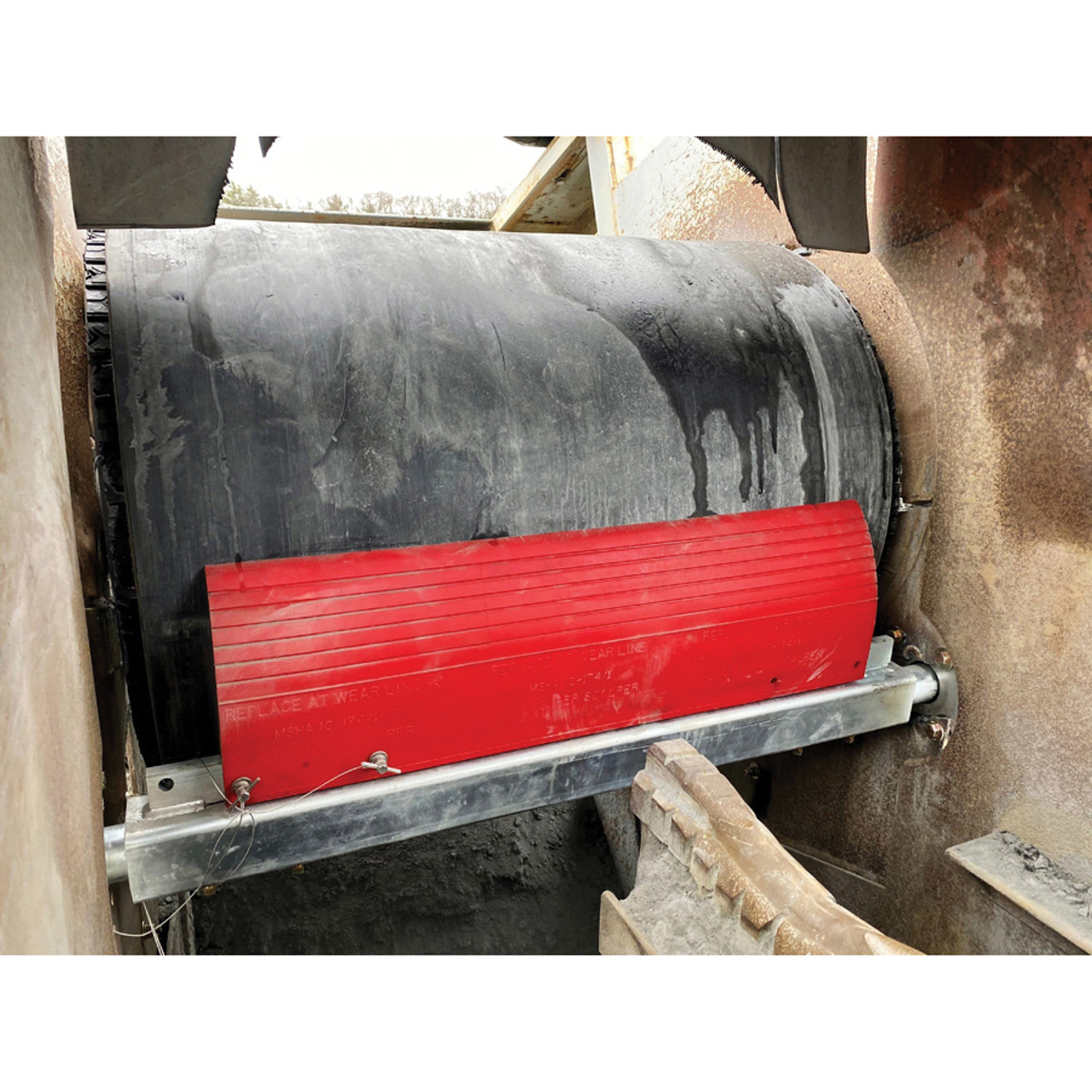 Belt Cleaner Blade, Abrasion Resistant, 304 Stainless Steel Tensioner,  Stainless Steel Pin Blade Belt Cleaner Blade, Abrasion Resistant, 304 Stainless Steel Tensioner,  Stainless Steel Pin Blade