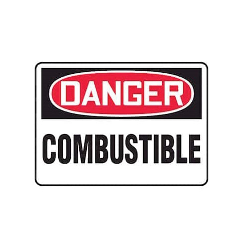 Safety Danger Sign, Equipment, Plastic, Hole Mount, 7 in Ht, 10 in Wd