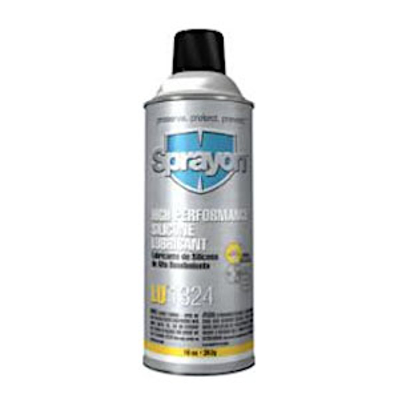 Lubricant, Silicone, Aerosol Spray Can, 10 oz Container, 0.93 lb, Transparent , -40 to 400 deg F