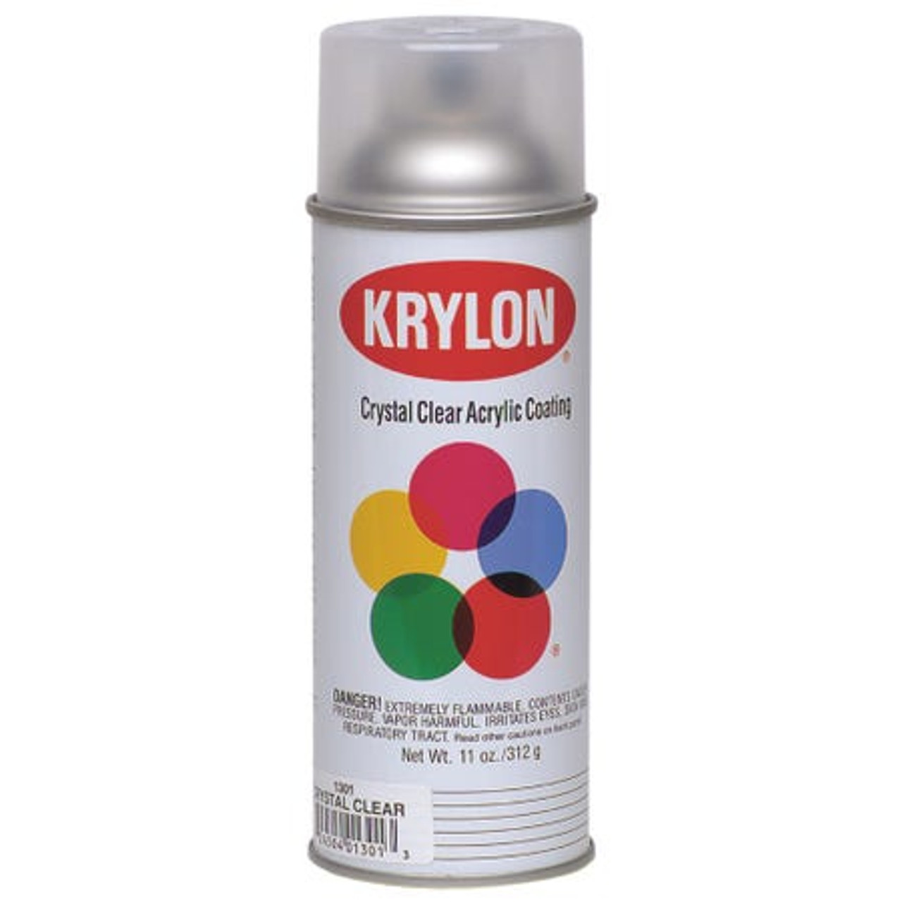 Maintenance Spray Paint, Interior,  Exterior Industrial, 12 oz Container, Aerosol Spray Can, Aerosol, Clear Acrylic , High Gloss