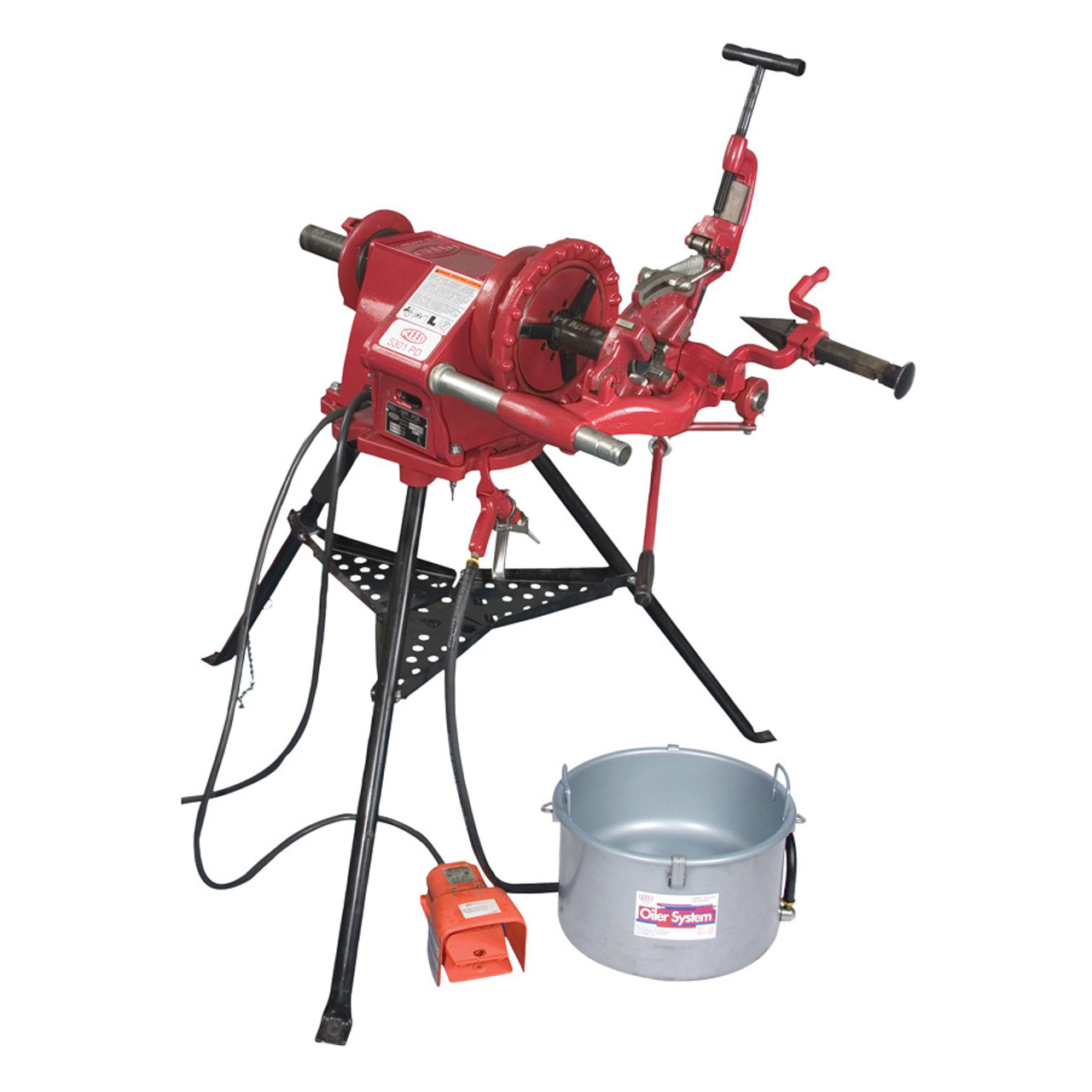 Power Drive Kit, Kit, 1/8 to 2 in, High Speed Steel, 120/240 V