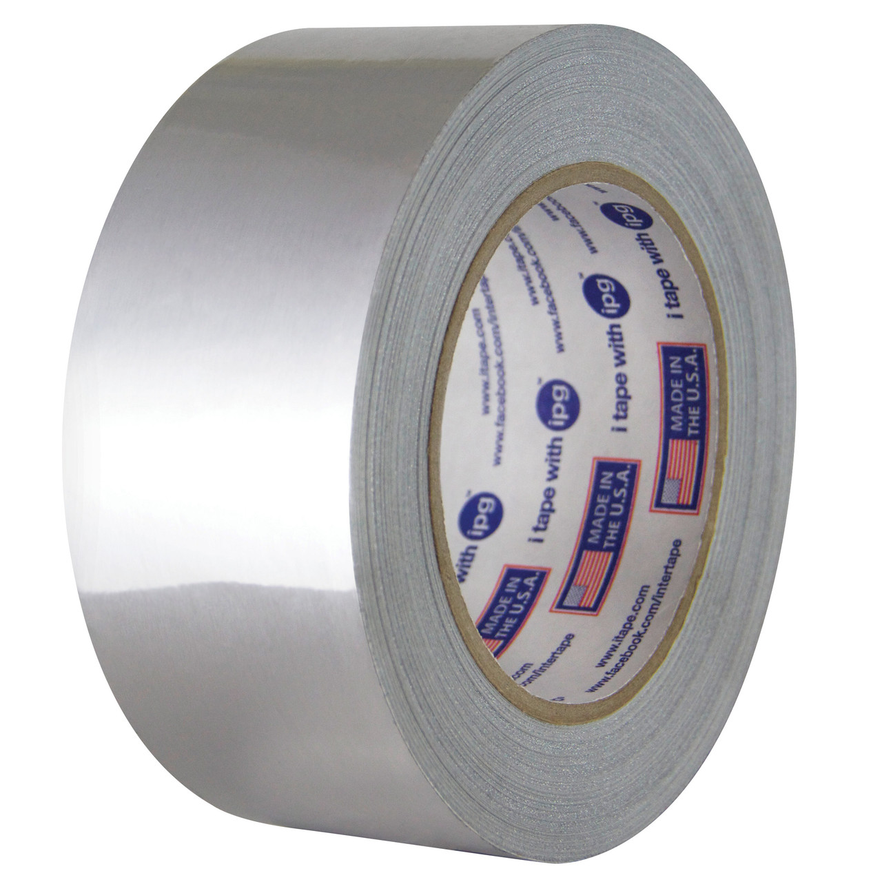 Self-Wound Tape, Medium Grade, Aluminum Foil Backing, 24 lb Tensile, 350 deg F Max Operating, -40 deg F Min Operating, 3.6 mil Thk Self-Wound Tape, Medium Grade, Aluminum Foil Backing, 24 lb Tensile, 350 deg F Max Operating, -40 deg F Min Operating, 3.6 mil Thk