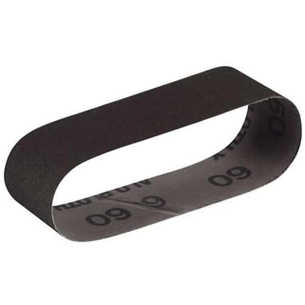 Sanding Belt, 4 in Wd Belt, 60 Grit, Open Coat