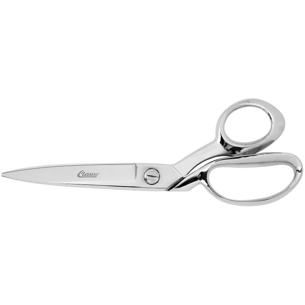 Scissor, Bent Trimmer, 5-1/4 in Lg of Cut, Steel Blade, 12 in Lg, Offset, Metal Handle, Straight Edge, Offset, Burlap,  Denim,  Leather,  Thick Tailor Fabric