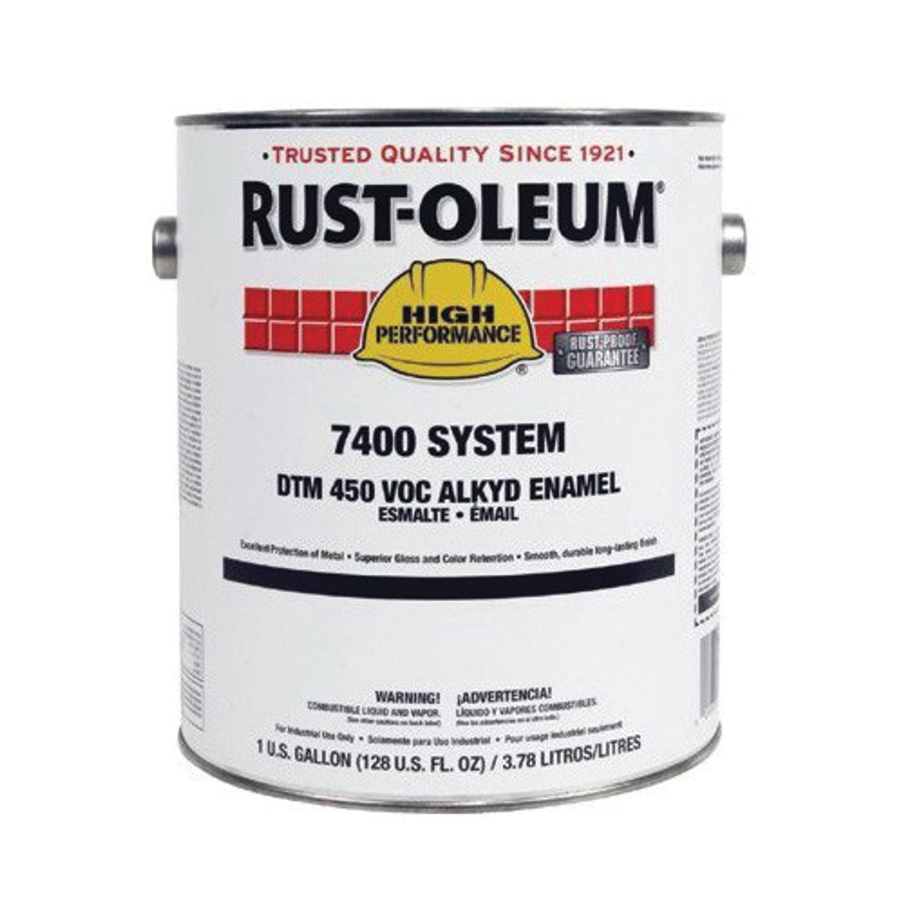 Enamel, Industrial Speedy-Dry, 1 gal Container, Can, Liquid, Red Color, High Gloss, 230 to 390 sq-ft/gal, 32 to 100 deg F, <450 g/L VOC, Solvent, 964-402