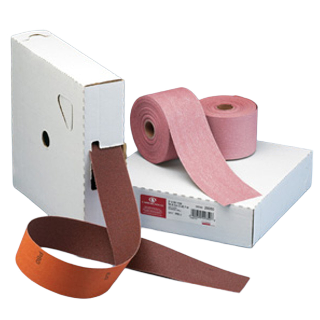 CARBORUNDUM Handy Roll Metal Cloth, 12 in Lg