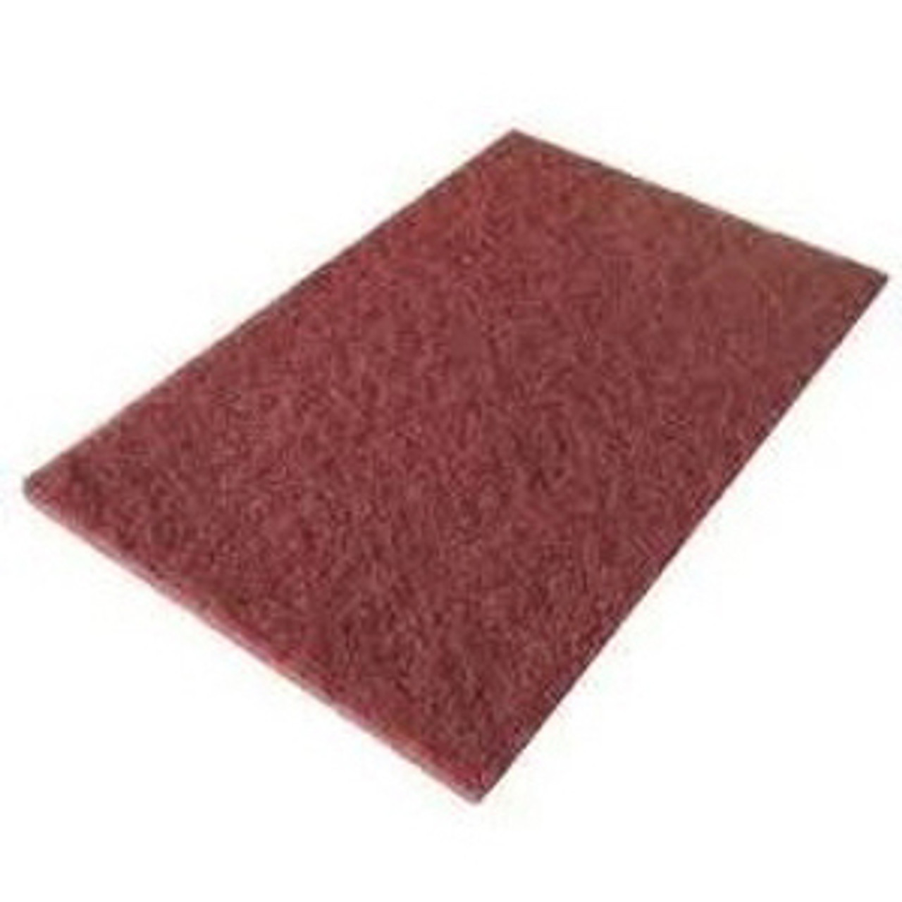 SIA 6120 Hand Pad, 9 in Lg, 6 in Wd, 320 Grit, Very Fine, Aluminium Oxide Abrasive, Maroon Pad