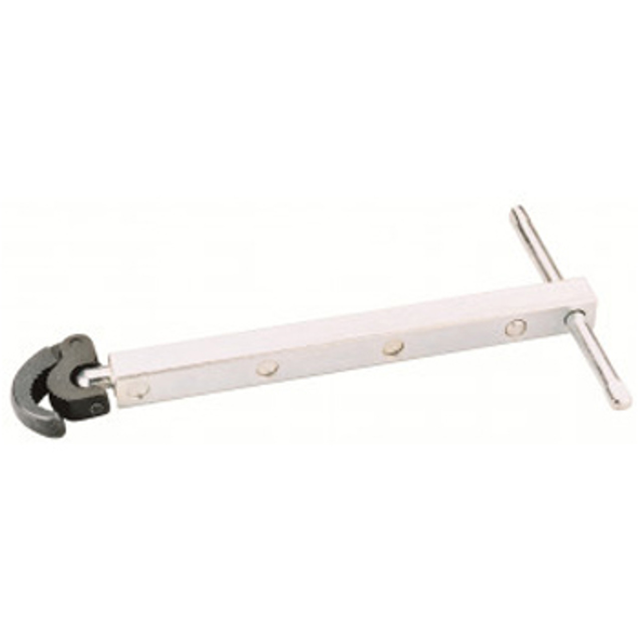 Basin Wrench, Basin, 3/8 x 1-1/4 in Wrench Open, 17 in Lg, 90 deg Head