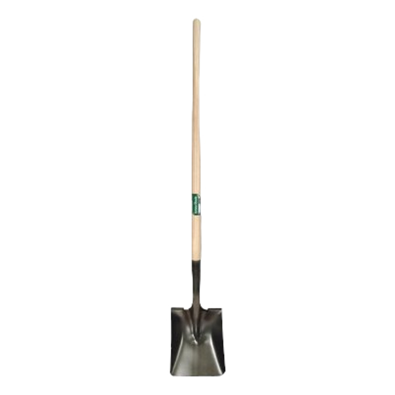 Shovel, Transfer, 9-1/4 in Wd Blade, Steel Blade, Forward Turned-Step,  Open-Back Blade, 44 in Lg Handle, Long,  Straight, 9 in Lg Socket, 11-1/2 in Lg Blade