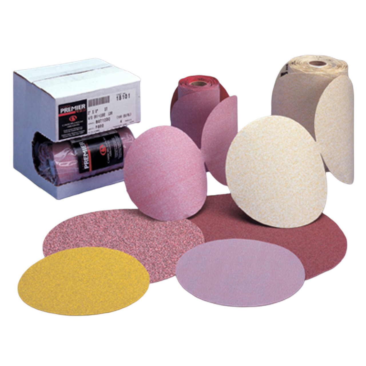 CARBORUNDUM PSA Disc, 5 in Dia Disc, 1000 Grit CARBORUNDUM PSA Disc, 5 in Dia Disc, 1000 Grit