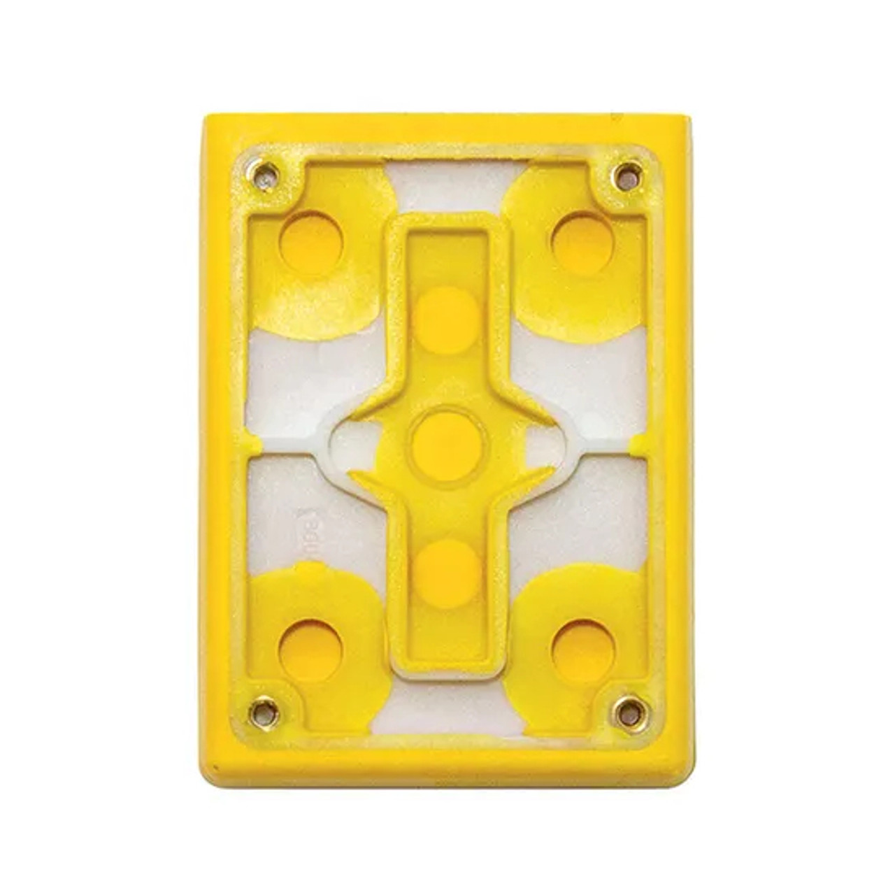 MIRKA Backing Pad, 3 in Wd Pad, 4 in Lg Pad