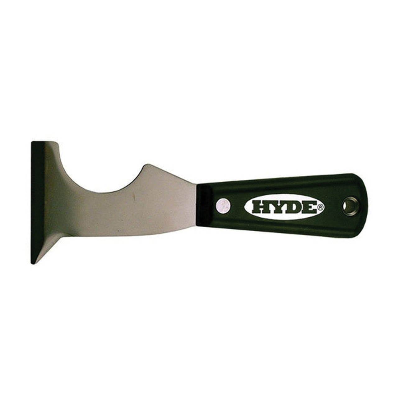 Paint Scraper, 5-in-1 Multi-Tool, 2.5 in Wd, Interlock, Nylon Handle, High Carbon Steel Blade, Black Handle Color, SW60547 HYD02970 Paint Scraper, 5-in-1 Multi-Tool, 2.5 in Wd, Interlock, Nylon Handle, High Carbon Steel Blade, Black Handle Color, SW60547 HYD02970