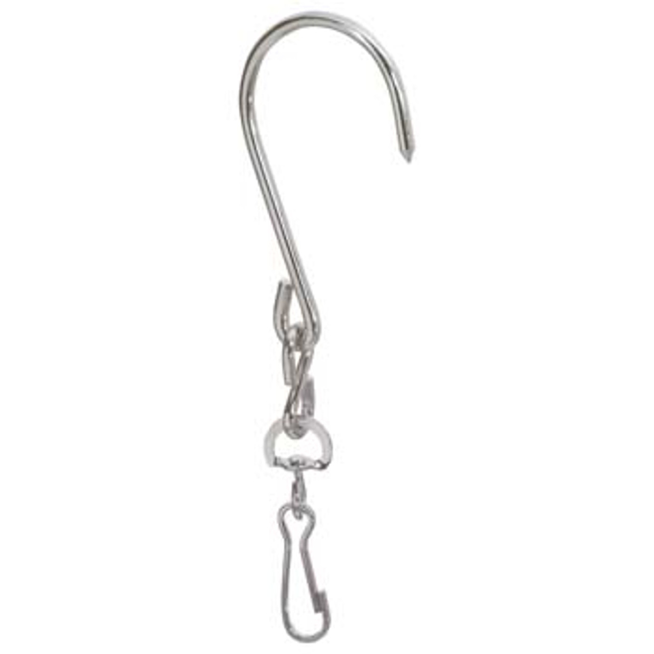 Swivel Pot Hook, 3-1/4 in wd,  10-1/4 in lg,  1/2 in ht, Steel