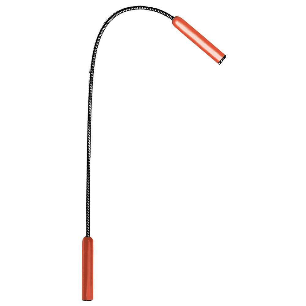 Pick-Up Tool, Magnetic, 1/4 in Dia, 17-1/2 in Lg, Coil Spring, 3 lb