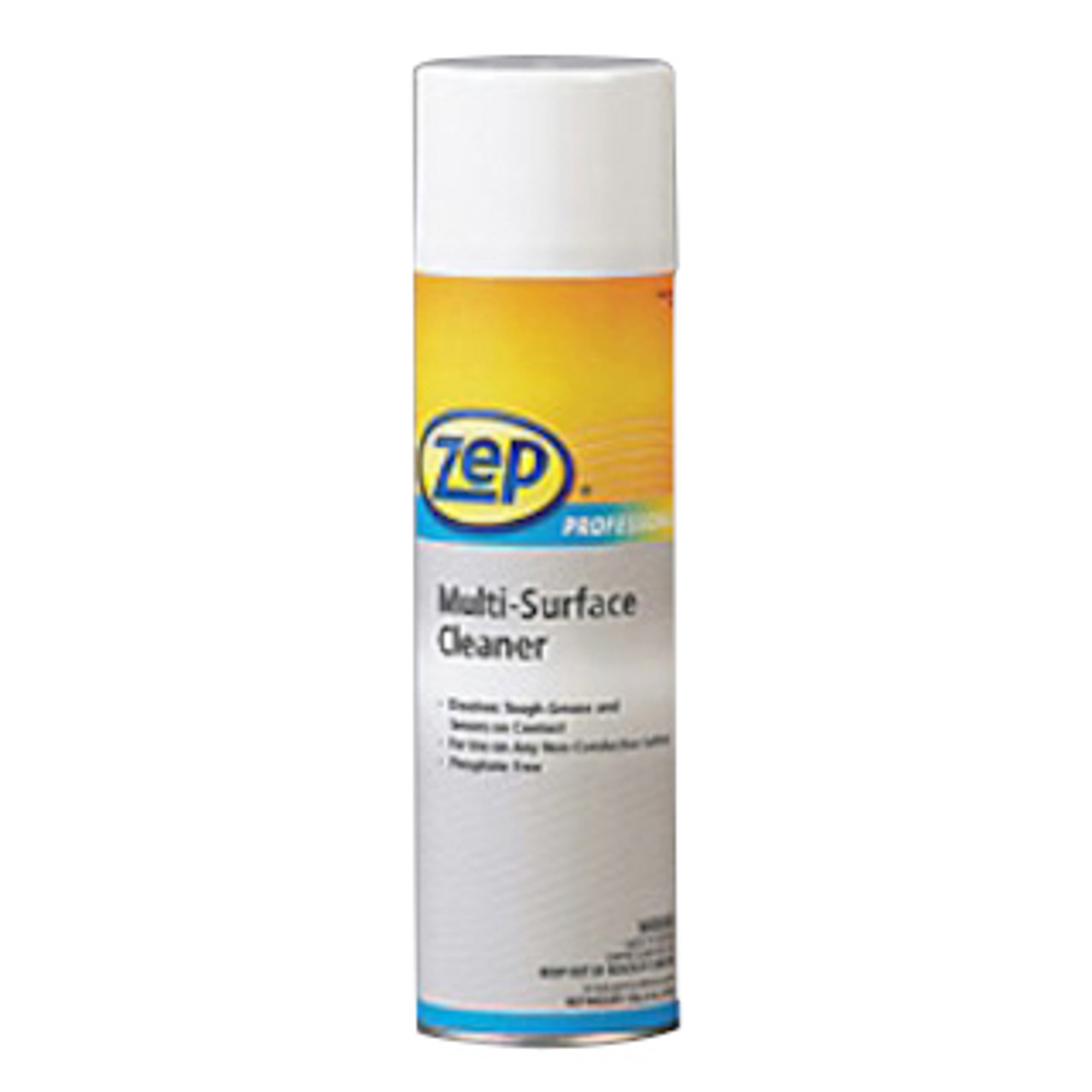 ZEP Cleaner, Multi-Purpose, 24 oz Container, Aerosol Spray Can, 638 g, Aerosol, 0.273 VOC, 82.9 deg F Flash, Butyl