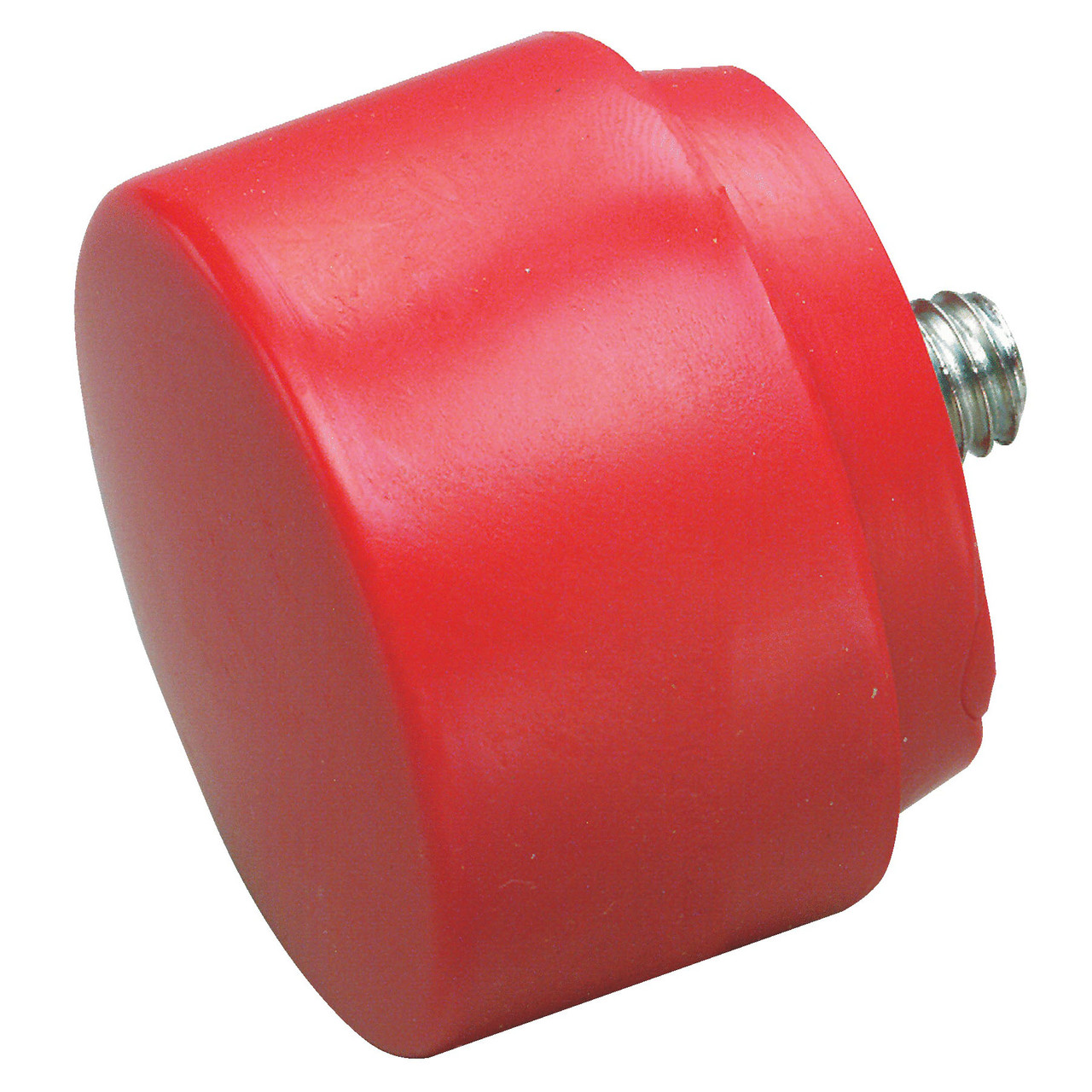 Hammer Tip, Heavy Duty,  Soft Face, 2-1/2 in Dia Tip, Medium Hardness, Red Color Hammer Tip, Heavy Duty,  Soft Face, 2-1/2 in Dia Tip, Medium Hardness, Red Color