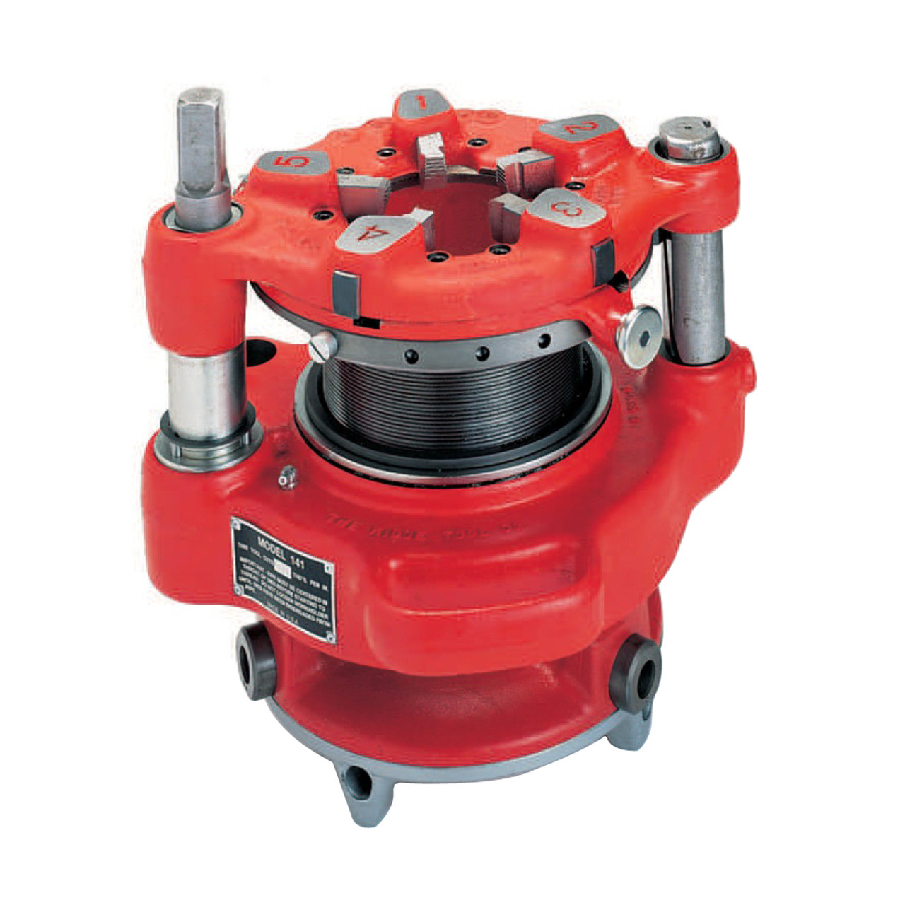 Geared Threader, Receding, 2-1/2 to 4 in