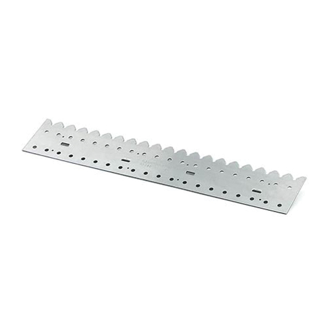 Fastener Template, 90 deg,  Bolt Solid Plate, 48 in Lg, 300 Fastener PIW, 7/16 to 11/16 in Thk Belt, 12 in Min Dia Pulley Fastener Template, 90 deg,  Bolt Solid Plate, 48 in Lg, 300 Fastener PIW, 7/16 to 11/16 in Thk Belt, 12 in Min Dia Pulley