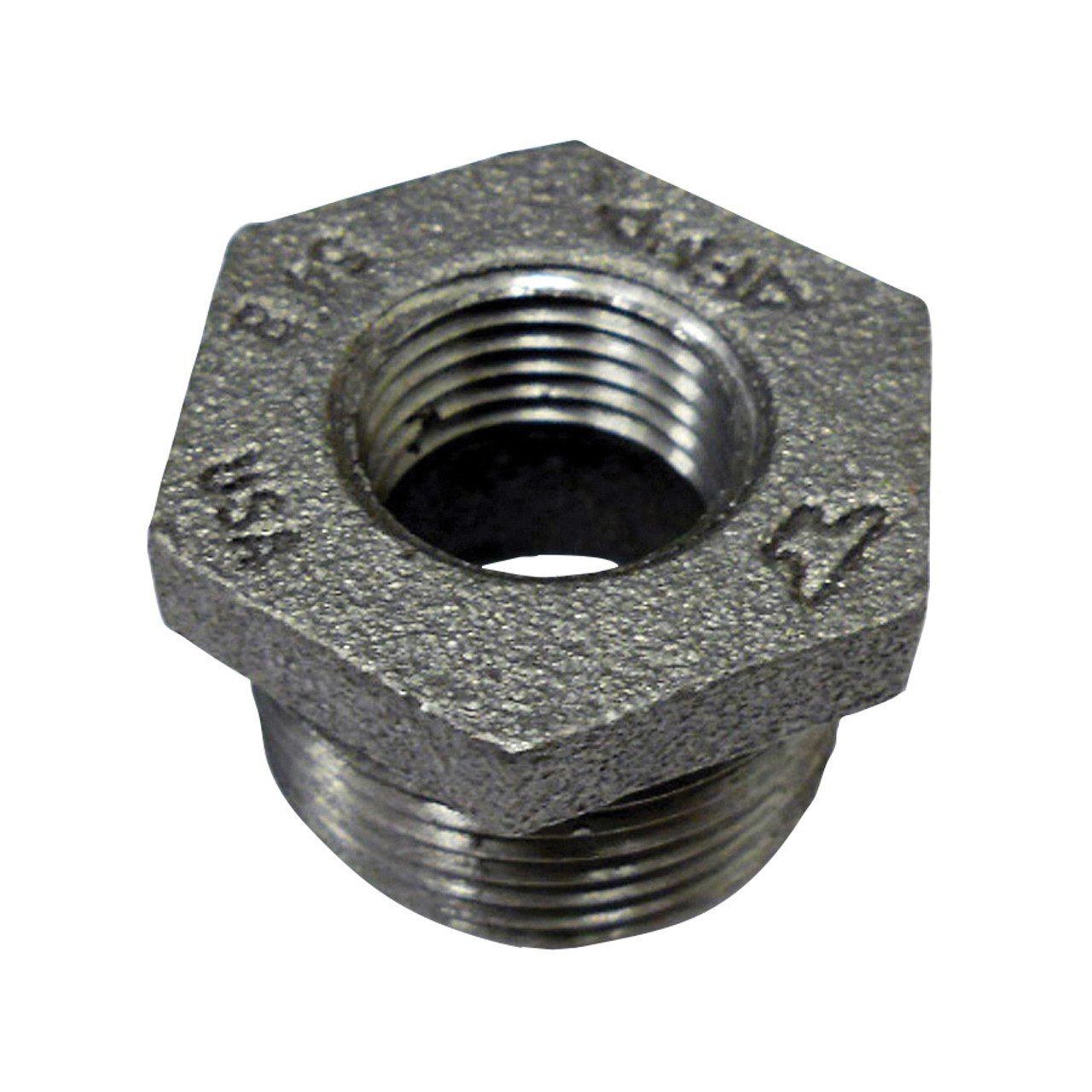 Bushing, Bushing, 2 x 1/2 in, 300 lb, Black Color