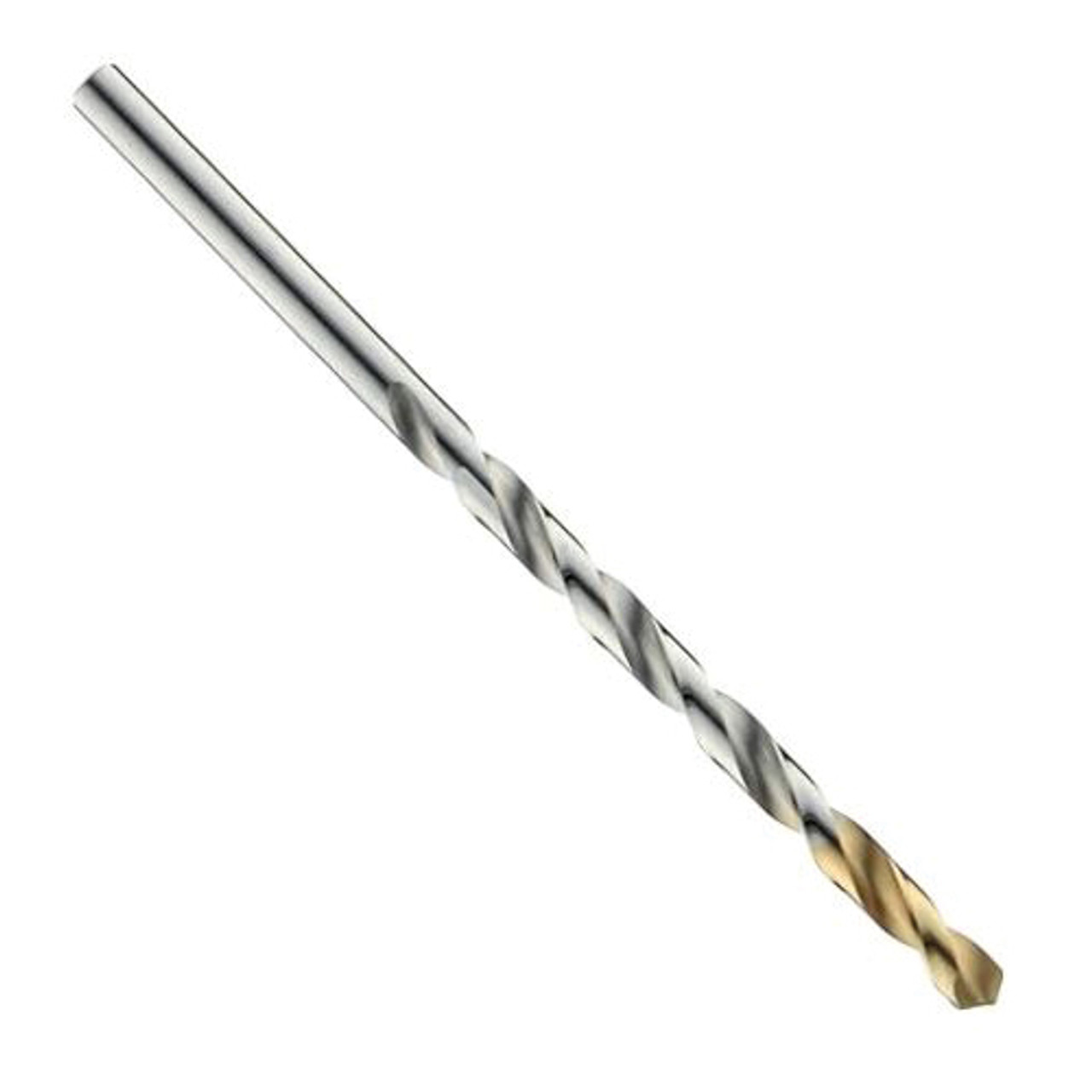 DORMER Jobber Length Drill Bit, General Purpose, Imperial, Z Drill, 0.413 in Drill, 5-1/4 in Lg, 4XD Dp Cut, 2 -Flute, Spiral Flute, 3-7/8 in Lg Flute, 0.413 in Shank