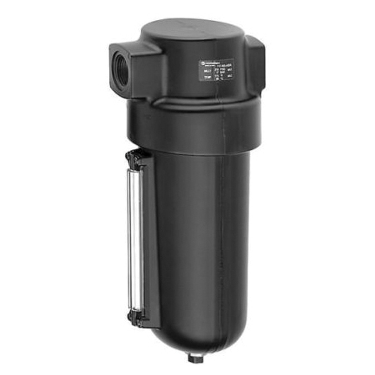 Airline Filter, Jumbo Compressed, 1 in Port, 425 scfm, 250 psig, -30 to 175 deg F, Aluminium Bowl, Aluminium
